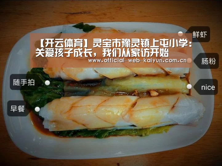 【开云体育】灵宝市豫灵镇上屯小学:关爱孩子成长,我们从家访开始(图1) 开云体育
