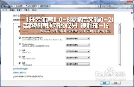 【开云体育】0-8曼城后又输0-2!英超垫底队7轮仅2分 净胜球-16(图1) 开云体育